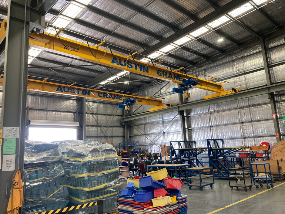 Unreserved Cranes - Gantry, Radial Arm Jib