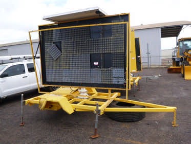 Trailer Sign Boards, Washing Machines and General Equip