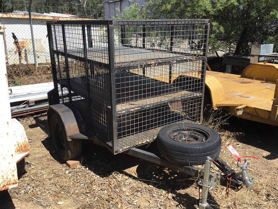 2017 Seymour Trailers Single Box Trailer Auction (00123024789) Grays