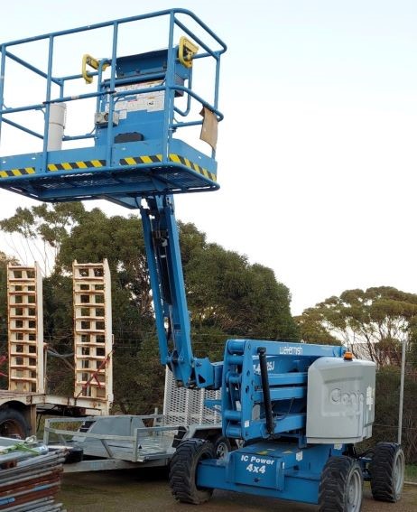 2017 Genie Z45 Boom Lift Diesel Operation