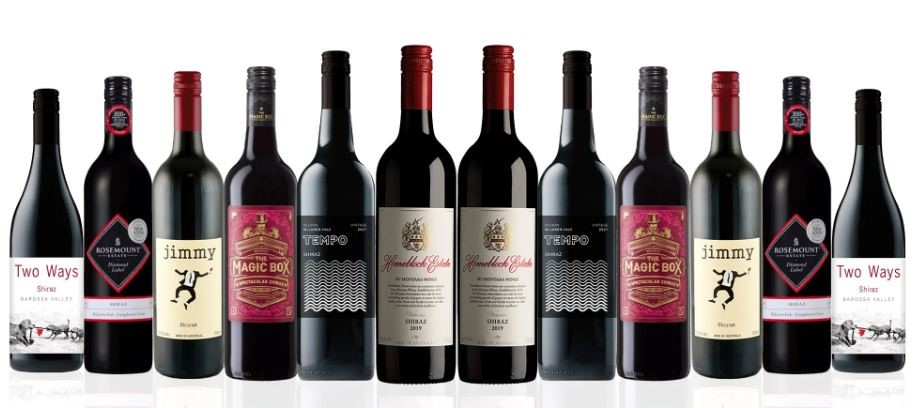 Sumptuous Shiraz Sampler Mixed Red Wine 