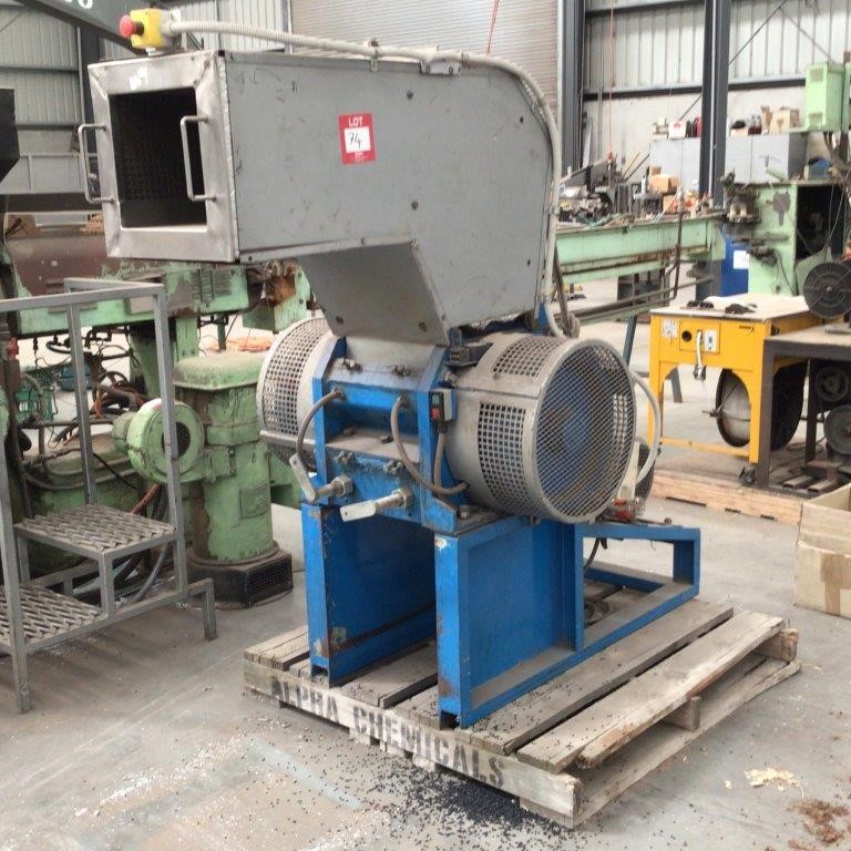 Plastic Chipping Machine Auction (0074-3024666) | Grays Australia