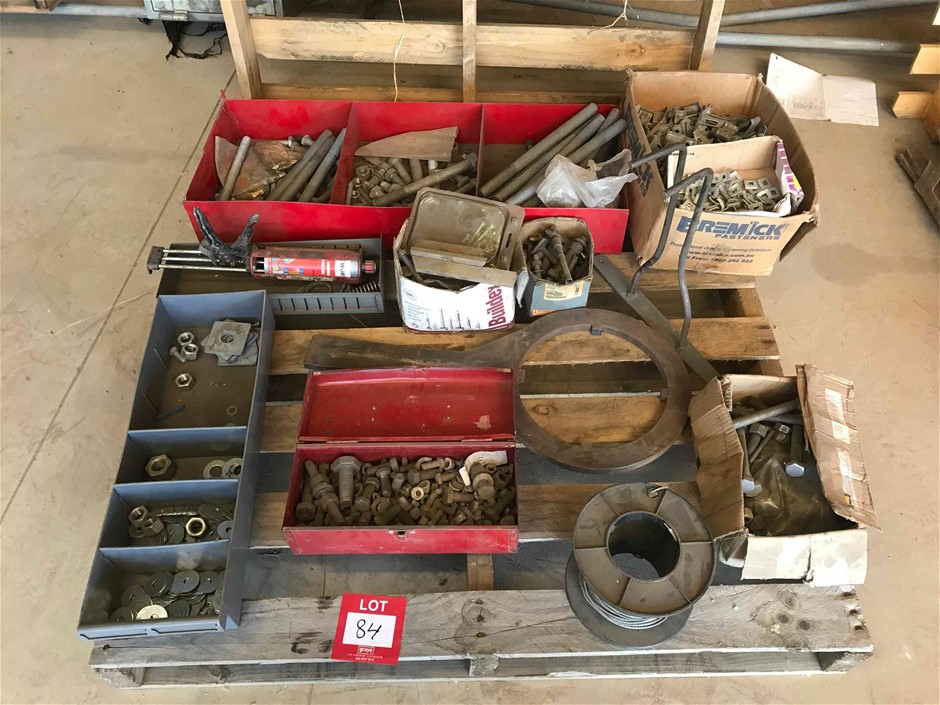 1x Pallet of Assorted Fasteners Auction (0091-3025019) | Grays Australia