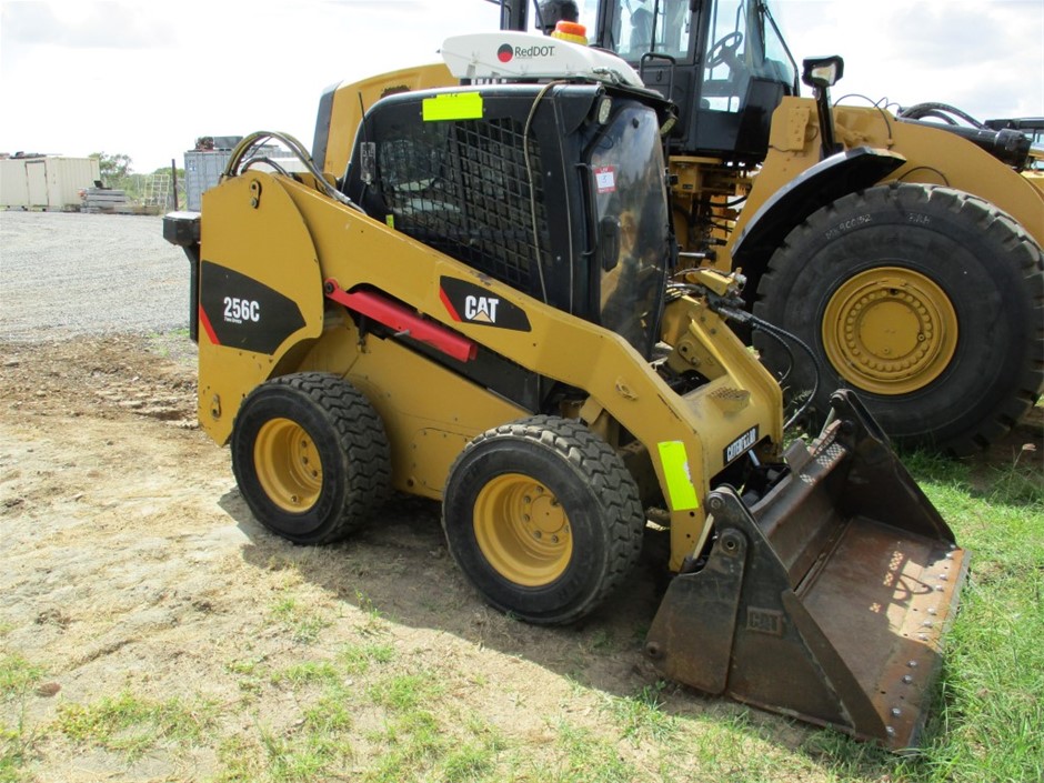 2012 Caterpillar 256C Skid Steer Loader Auction (0011-7043563) | Grays ...