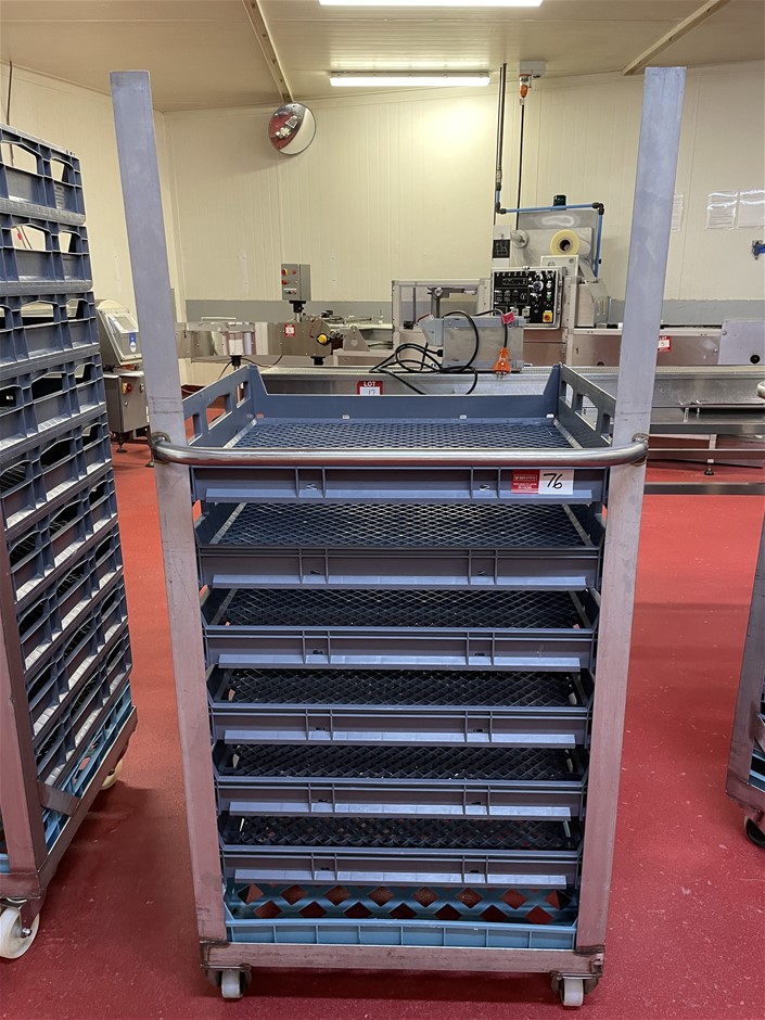 Mobile frame with trays Auction (00765051836) Grays Australia