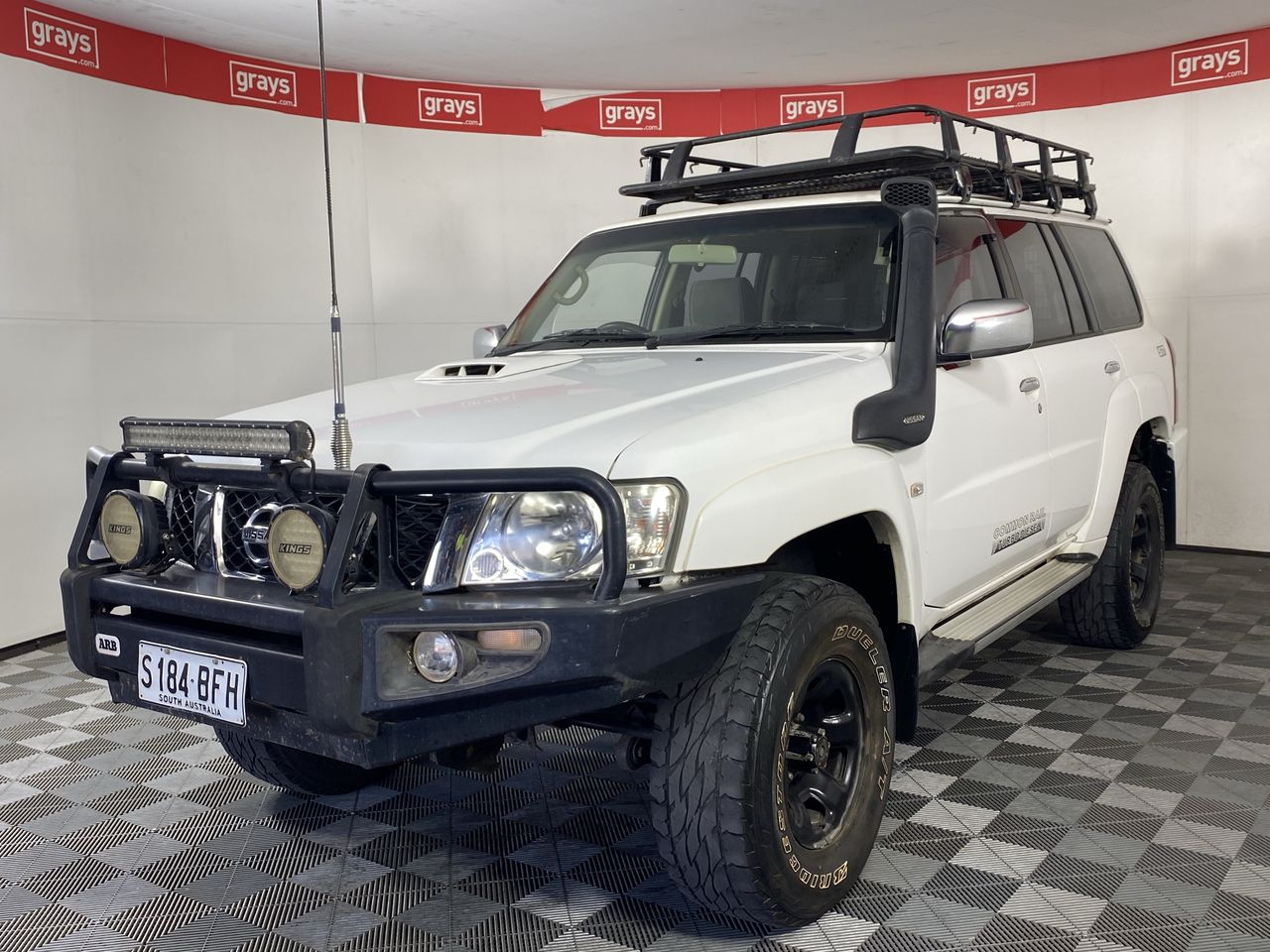 2012 Nissan Patrol 3.0L ST GU T/D  Manual 7 Seats Wagon