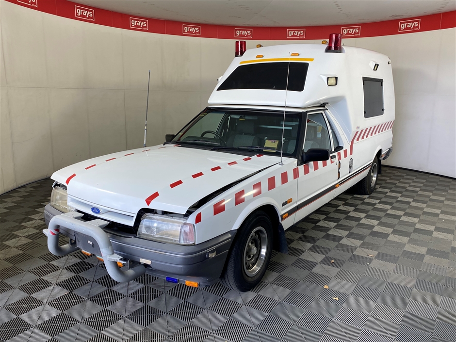 1995 Ford Falcon GLi Longreach XG Auto Ute Ambulance Fit Out Auction ...