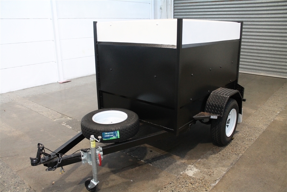 2021 Mario Trailers 6x4 None Enclosed Box Trailer