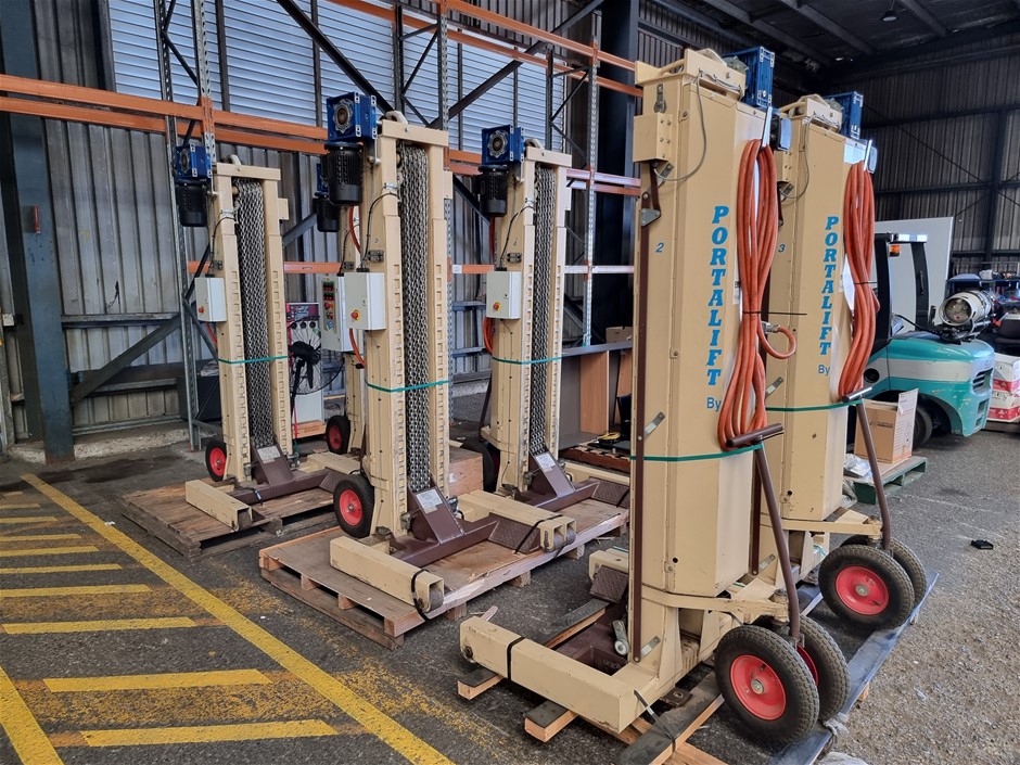 6 x Endurequip Truck Hoists