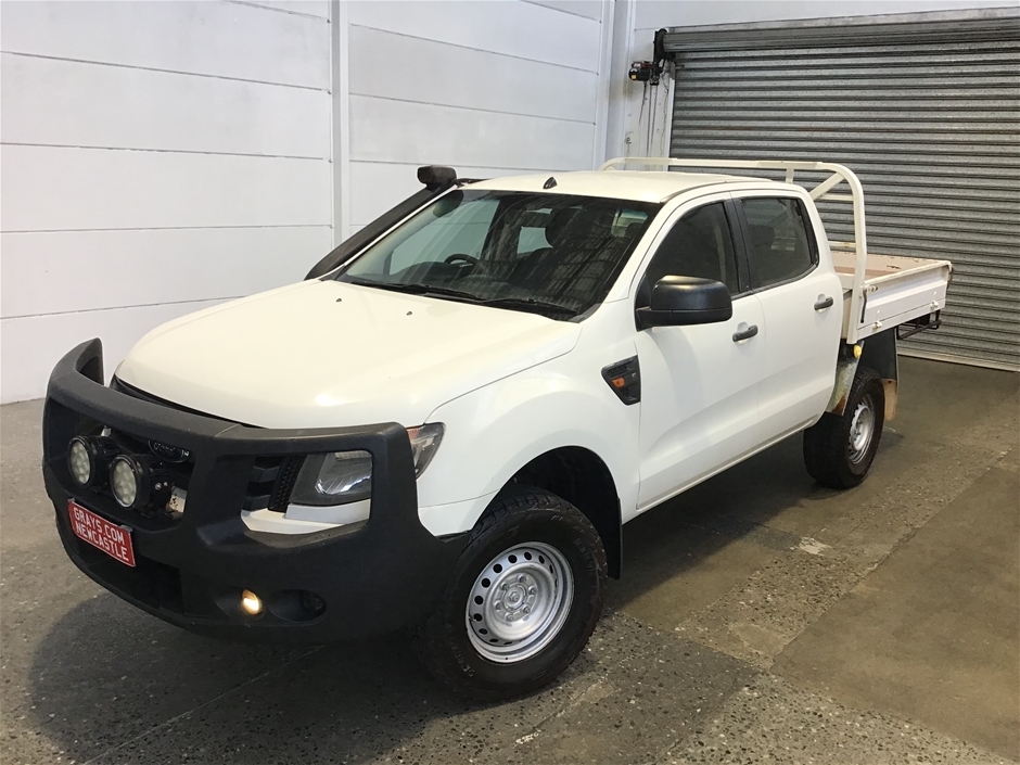 2014 Ford Ranger XL 4X4 PX T/D Automatic Crew Cab Chassis