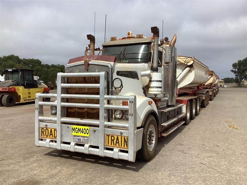 Cancelled: 2015 Kenworth T909 & Triaxle Side Tipper & Dolly Sets
