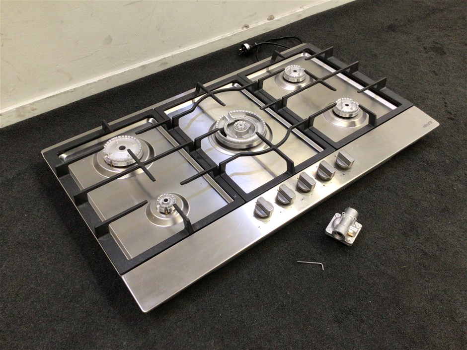 Euro Stainless Steel Gas Cooktop Auction (00367043803) Grays Australia