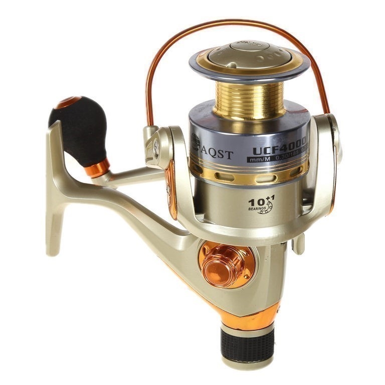 Fishing Reel 10+ 1BB, Gear Ratio 5.1:1 Micro Adjustable Rear Drag