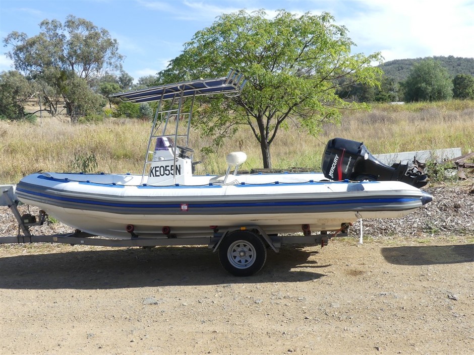 Gemini 6.0m Trailerable Rigid Inflatable Boat
