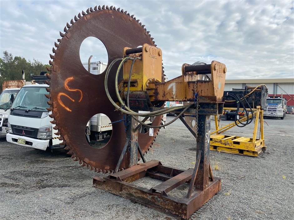 Rock Cutting/Grinding/Breakers, Site Shed, Plant & Equipment