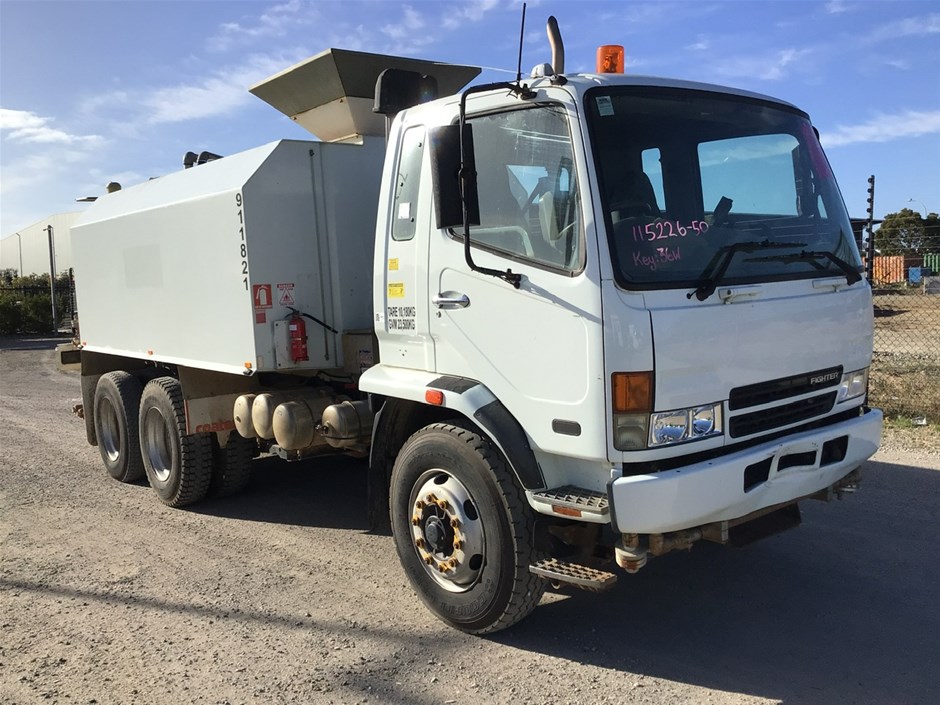 2007 Mitsubishi Fighter (6 x 4) Water Truck - VIC Pick Up