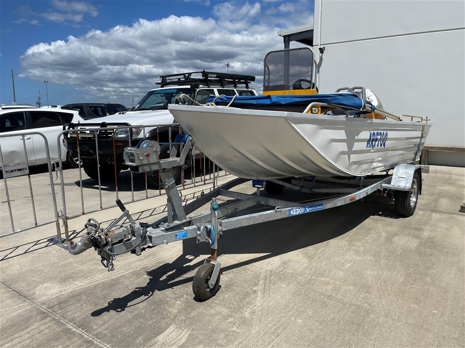 2006 Horizon 4,6metre Aluminium 460VP-S Runabout Boat
