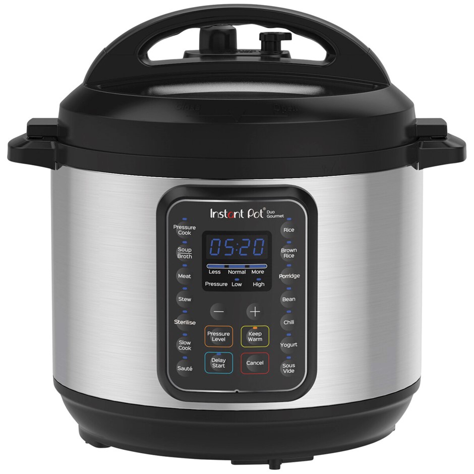 INSTANT POT Duo Gourmet 9 in 1 Multi-Use Pressure Cooker, 5.7L.