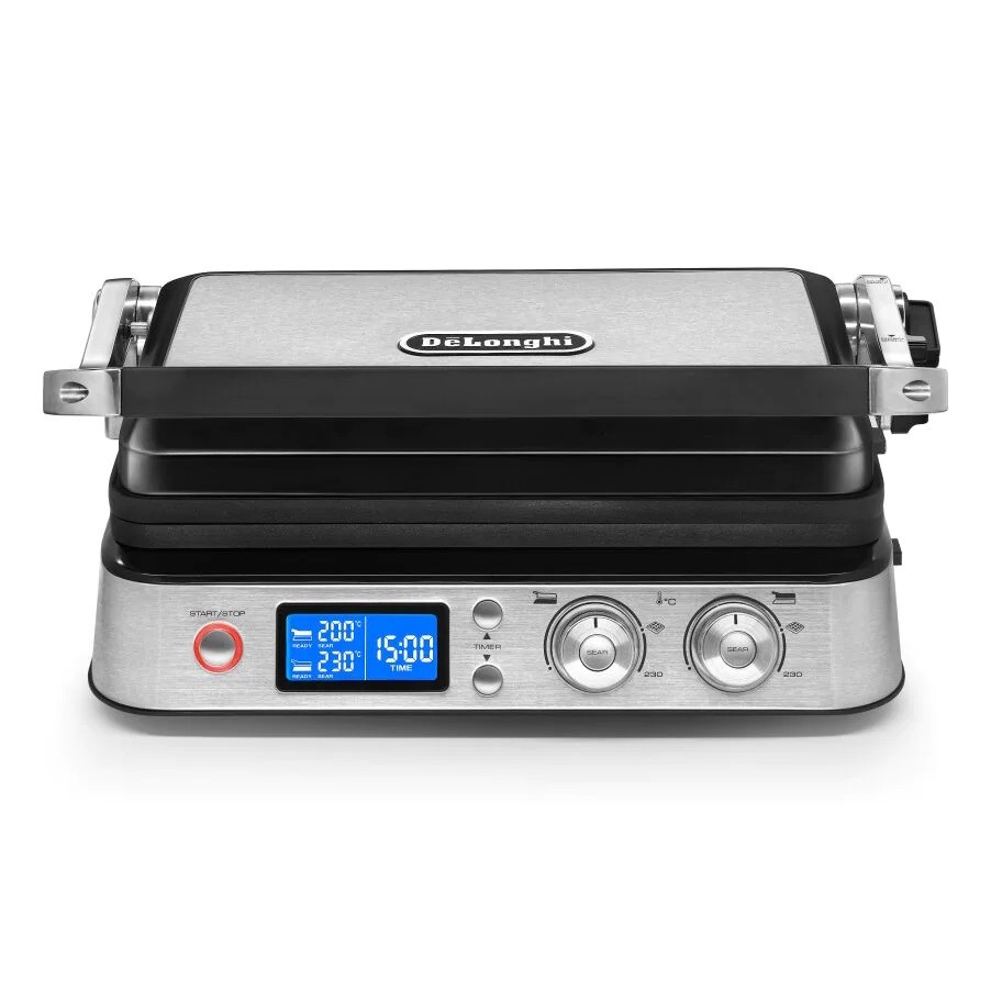 DELONGHI MultiGrill, 3-In-1 Temperature Controlled Contact  Grill & Barbecu