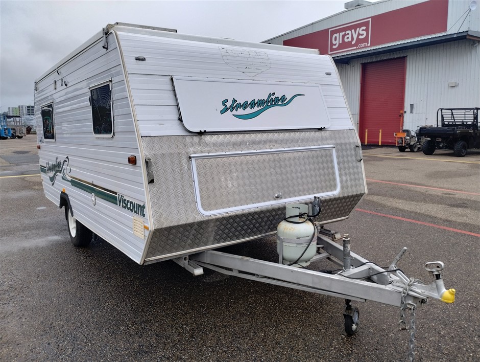 Viscount Streamline Poptop Caravan 