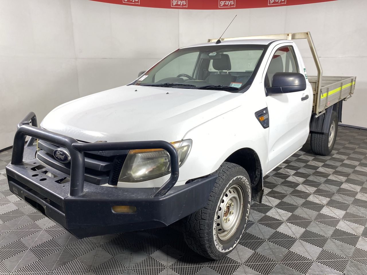 2012 Ford Ranger XL 4X4 PX Turbo Diesel Manual Cab Chassis