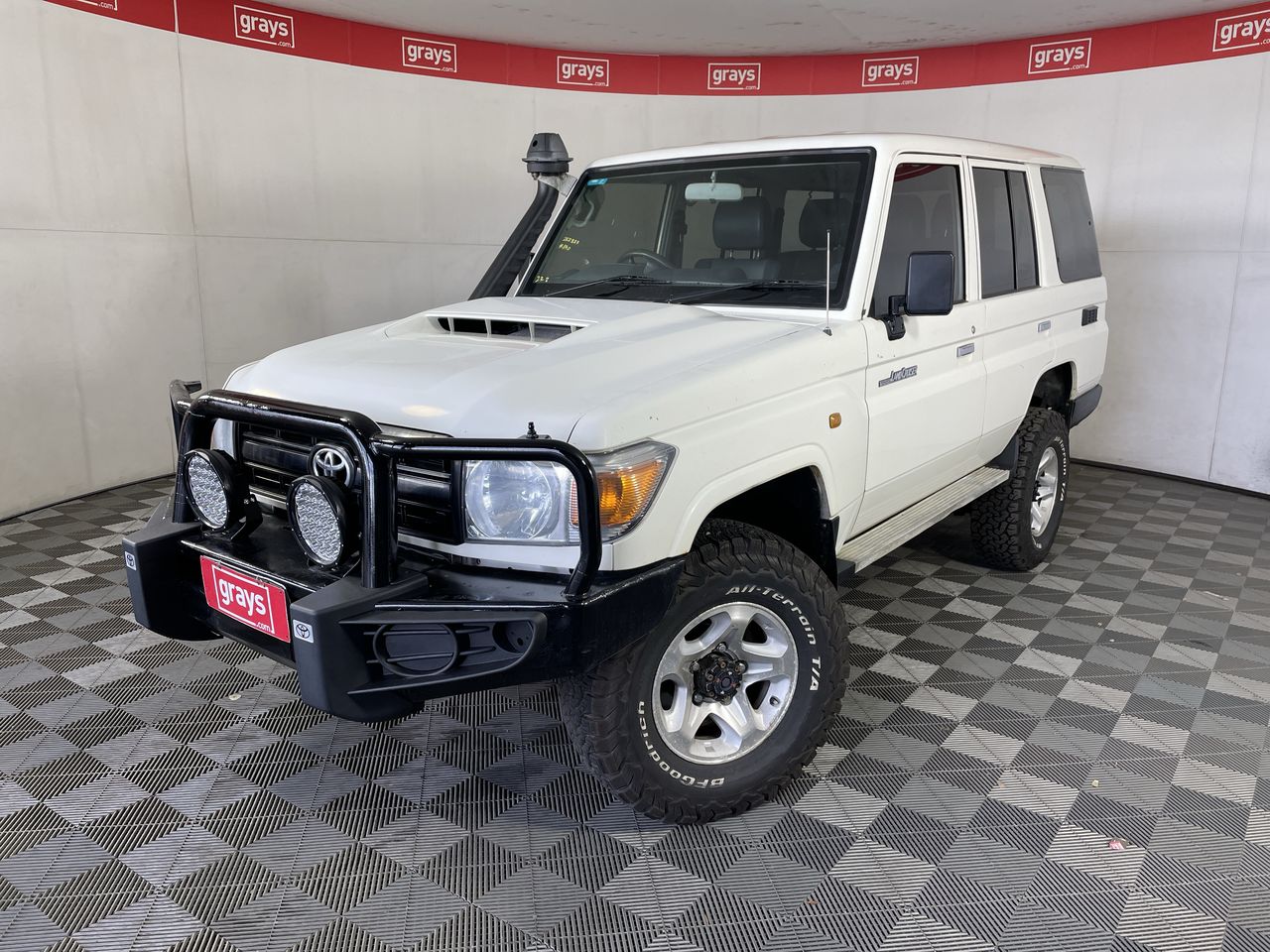 2018 Toyota Landcruiser Workmate VDJ76R T.D Man Wagon