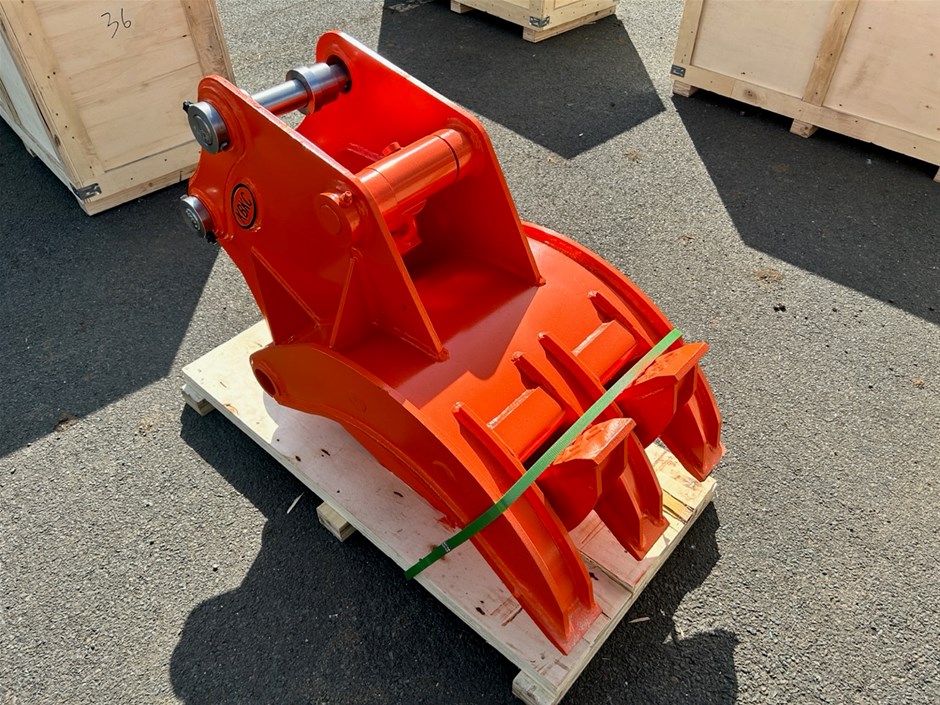 2023 Unused 5 Finger Hydraulic Grab to suit 47 Ton Excavator Auction