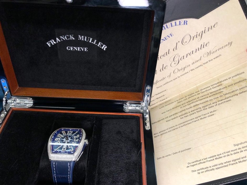 Franck muller hot sale yachting diamond