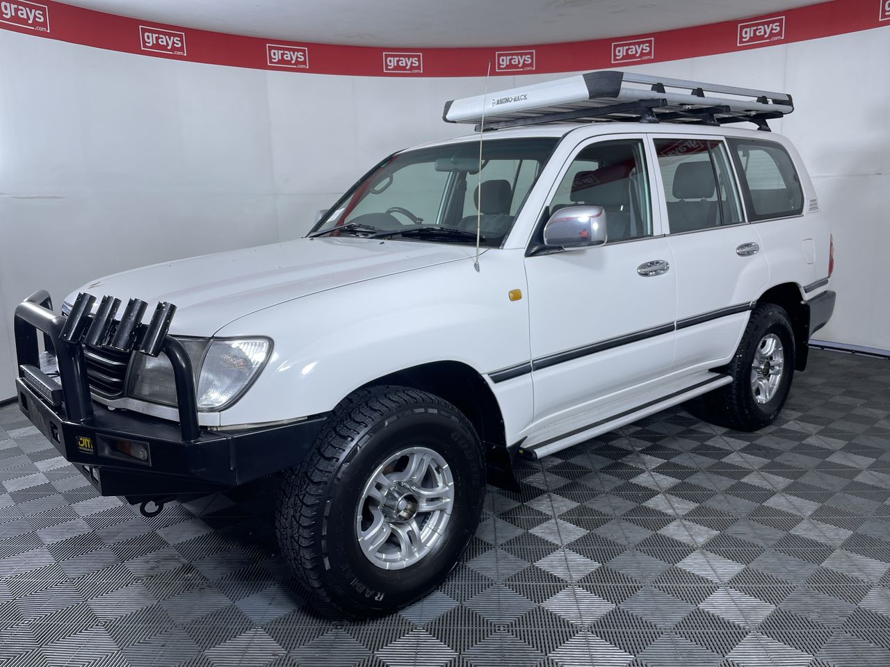 1998 Toyota Landcruiser GXL (4x4) FZJ105R Manual 8 Seats Wagon Auction ...