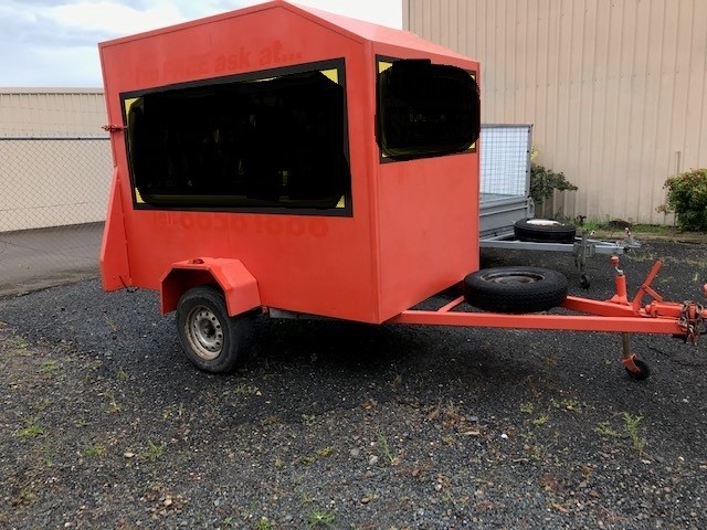 Caged & Enclosed Box Trailers
