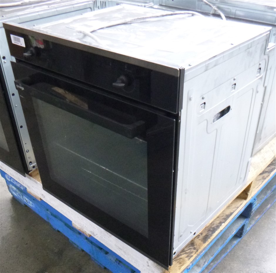 Omega OBO698PXB Built In 60cm Pyrolytic Wall Oven Auction (00202187686