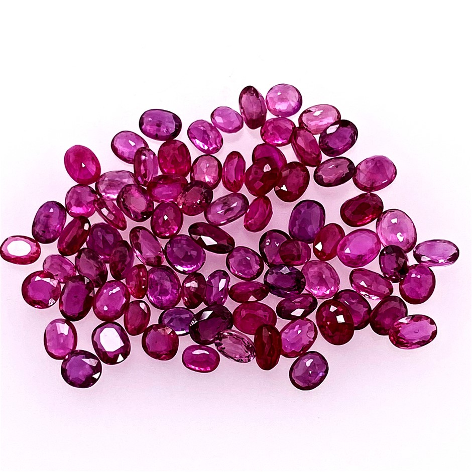 A Parcel of Loose Ruby, 15.79ct in Total Auction (0001-2556811) | Grays ...