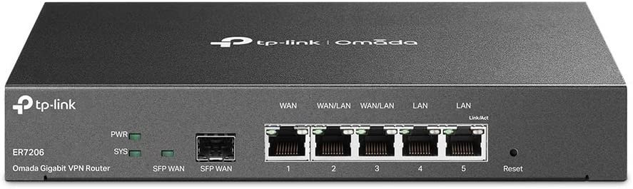 TP-Link SafeStream Gigabit Multi-WAN VPN Router with SFP port, Centralised