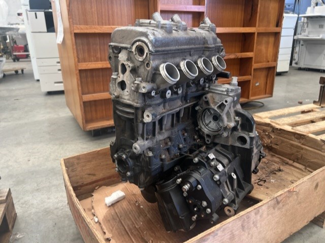 Unreserved BMW Engine, Survey Equipment & Assorted Items 