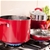 Raco Simply Red 6 Piece Non-Stick Cookware Set