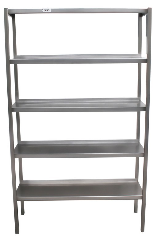 CUSTOM MADE STAINLESS STEEL RACK SHELVING Auction (0091-5052349 ...