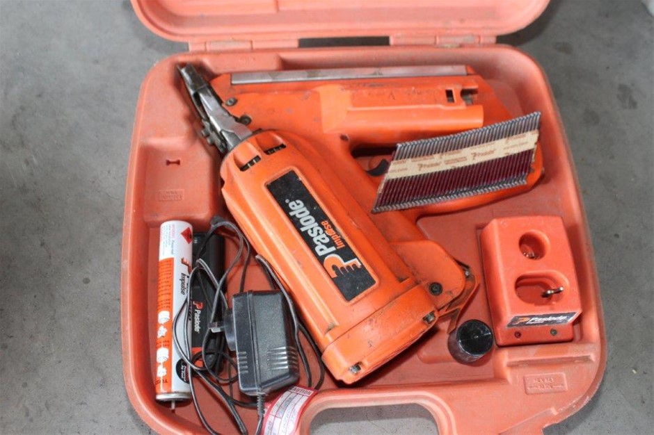 Paslode CLAVADORA IMPULSE Cordless Frame Gun with Poly Case Auction