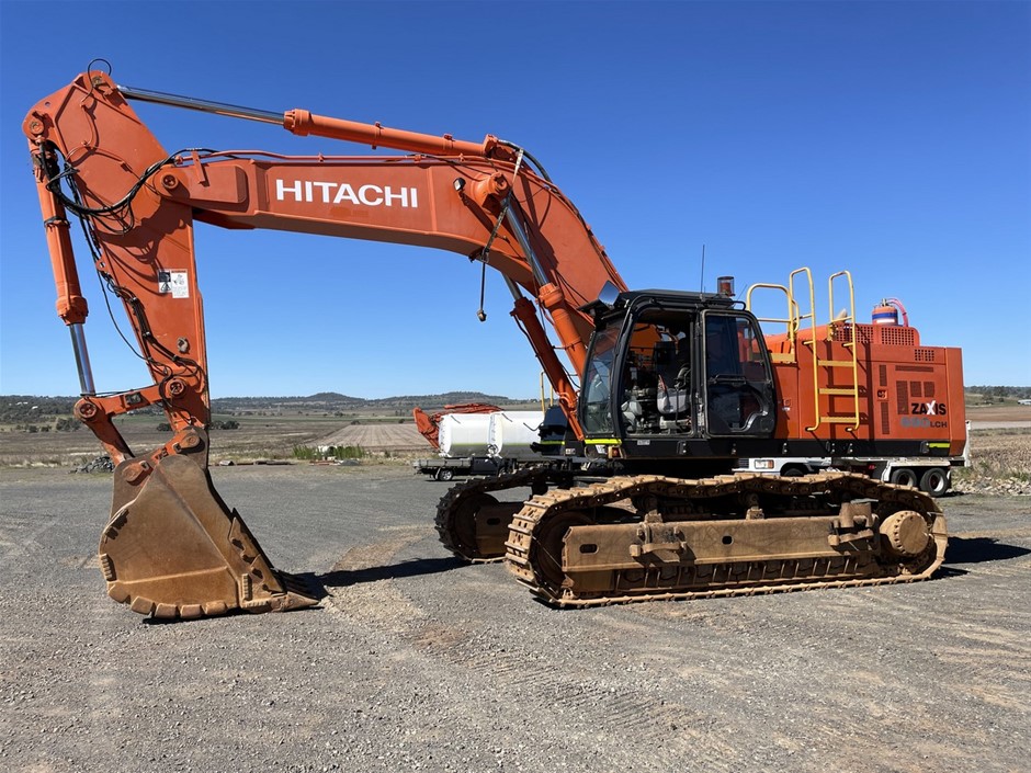 日立 ZAXIS 690LCH-6 1/50 2017 Hitachi ZAXIS 690LCH Hydraulic Excavator Auction (0004