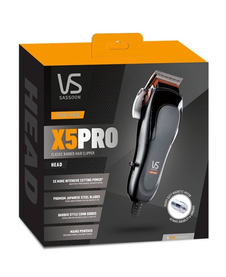 VS SASSOON X5 Pro Classic Barber Hair Clipper For Men. Auction (0015