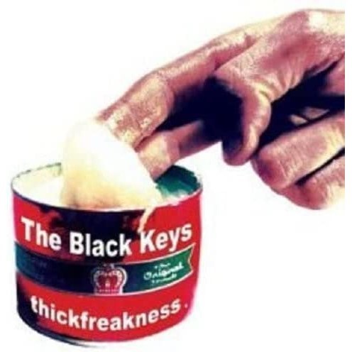 BLACK KEYS "Thickfreakness" 2003 Vinyl. Buyers Note - Discount Freight Rat