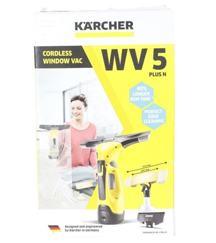 KARCHER WV5 Plus N Window Vacuum Cleaner. N.B: Damaged packaging & some pie  Auction (0130-5052281)