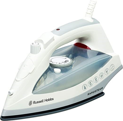 RUSSELL HOBBS Rapid Steam Iron, 280ml Tank, White, Model No.: RHC902. NB: