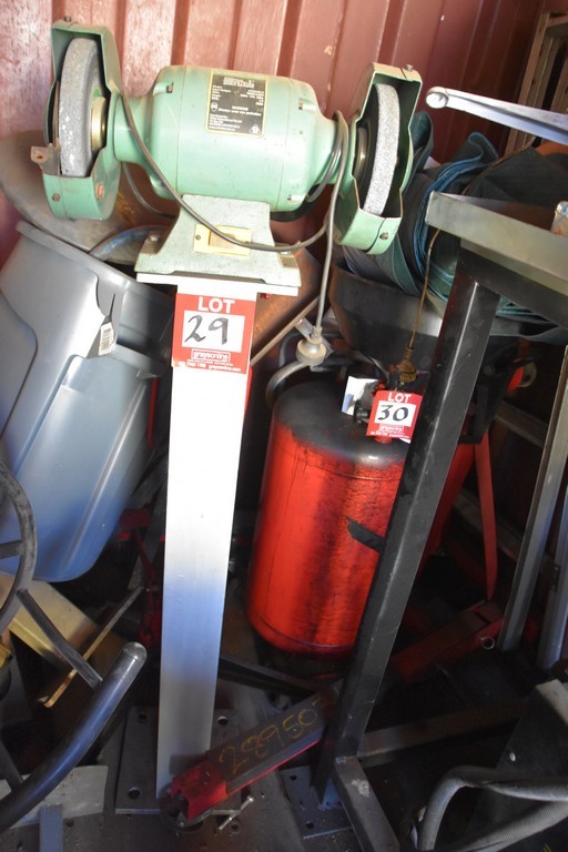 Abbot & Ashby APB600/8 Bench Grinder on Pedestal Auction (00295052480