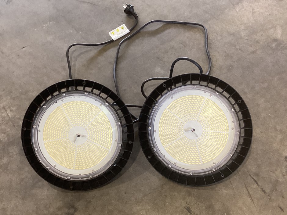 Pierlite High Bay LED Lights, Qty x 2 Auction (00028017187) Grays