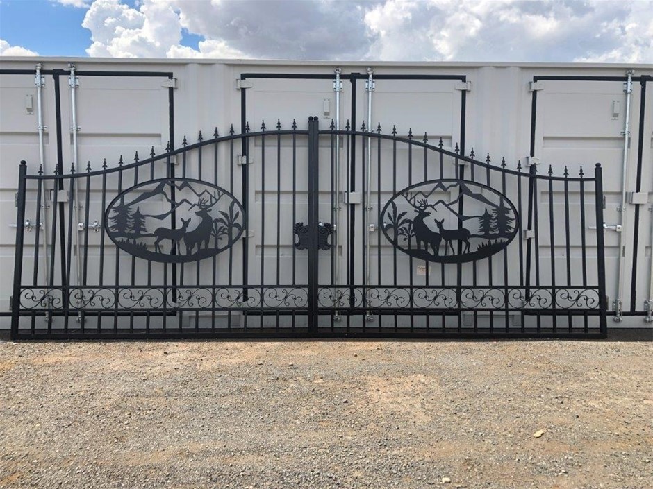 Unused Wrought Iron Style Gates - Toowoomba