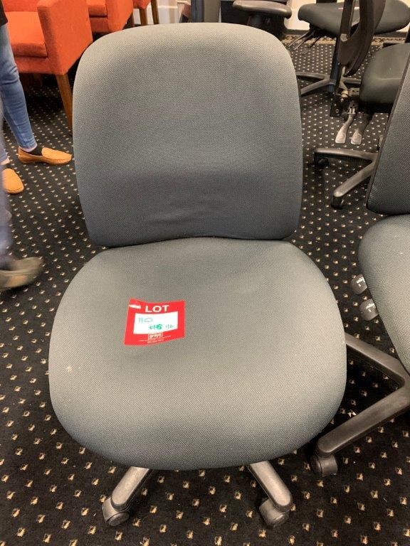 6 x Office Chair No Arms Auction (01103025500) Grays Australia