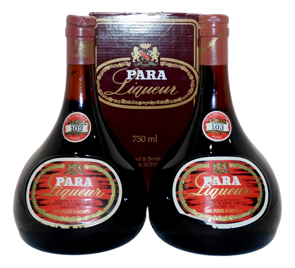 Seppelt Para Liqueur Port NV 102/103 (2x 750mL) Barossa Auction (0040 ...