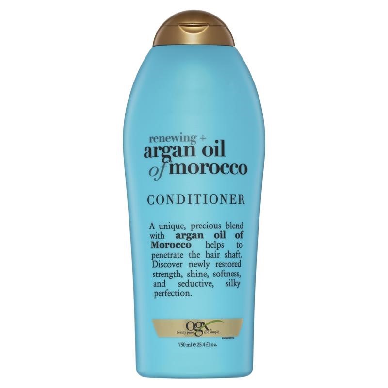 2 x OGX Renewing Argan Oil & Morrocan Conditioner, 750ml.