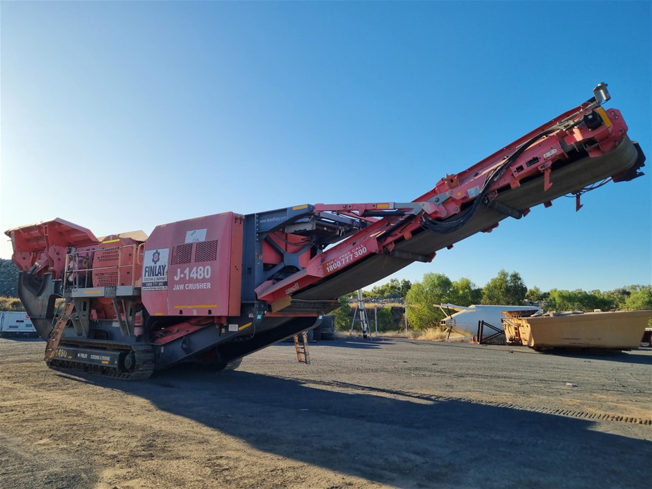 2012 Terex Finlay J-1480 Jaw Crusher Auction (0002-7044781) | Grays ...