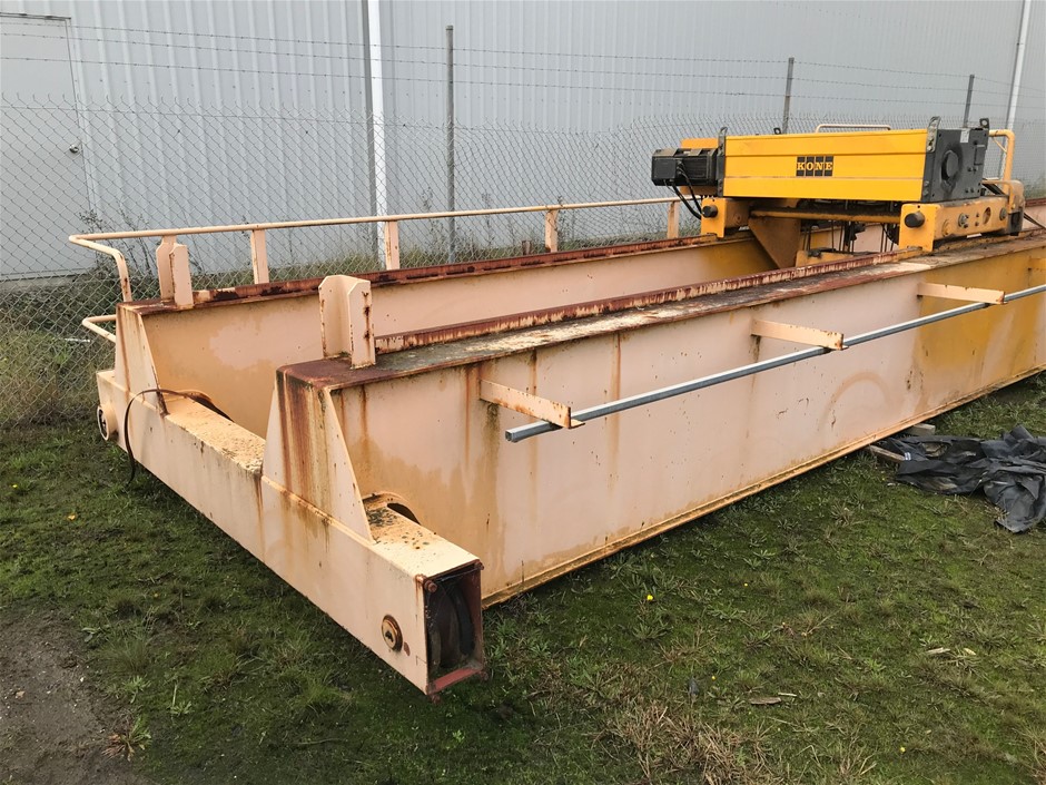 Kone Gantry Crane, Steel Stock Racks, Engineering Equipment
